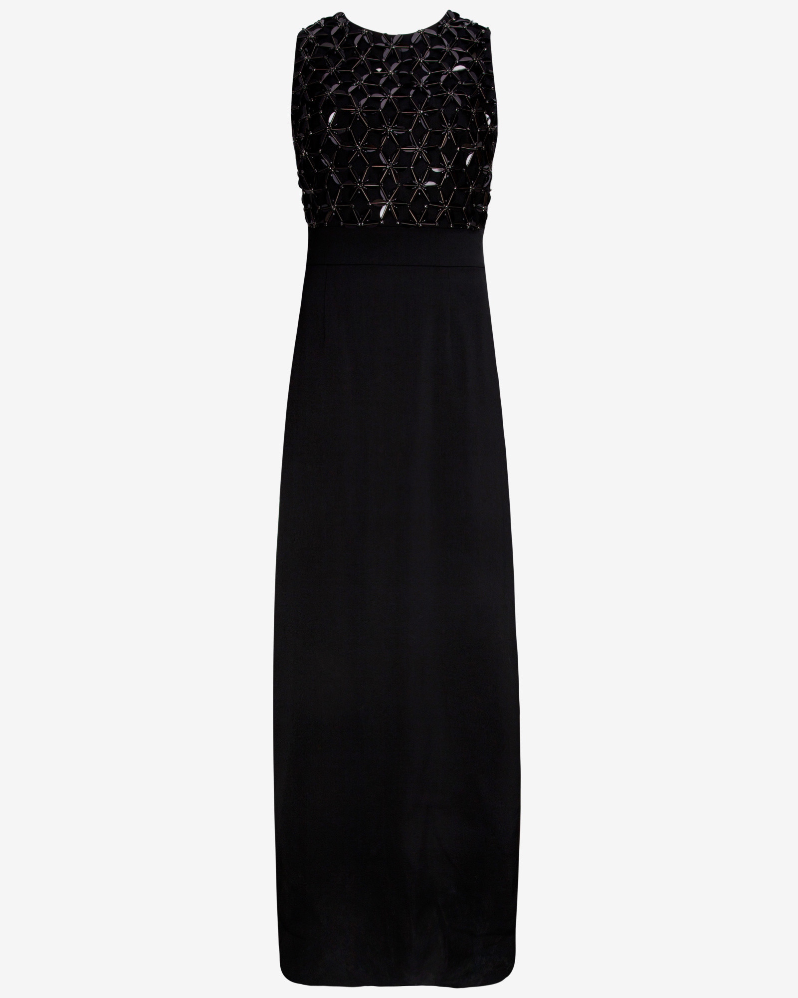 ted baker embellished dress