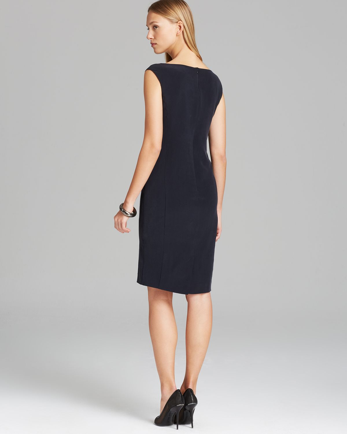 max mara dress ali sandwashed silk crepe de chine cap alexander mcqueen size chart dress