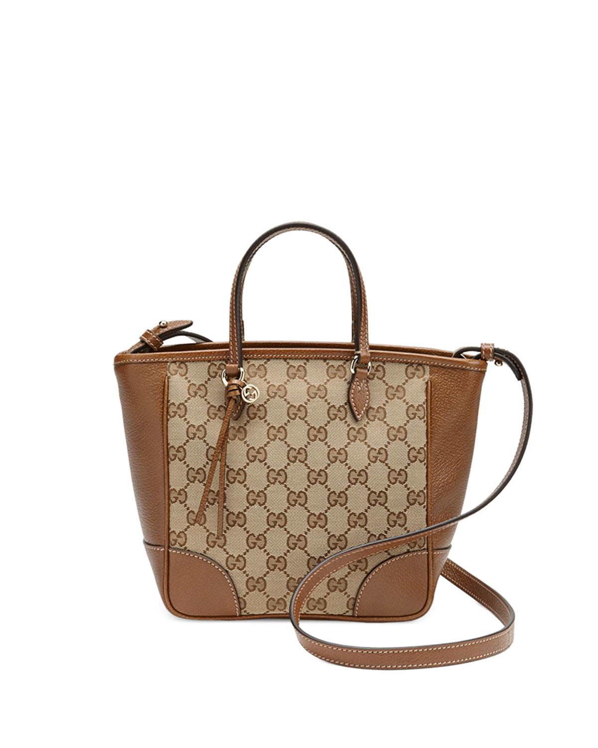 Gucci Bree Small Gg Canvas Tote Bag in Brown Pattern (Brown) - Lyst