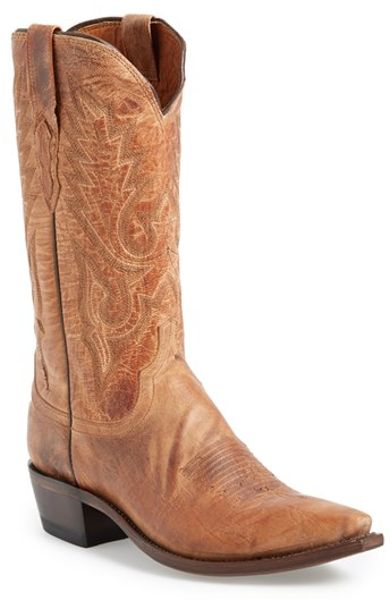 lucchese mad dog goat square toe
