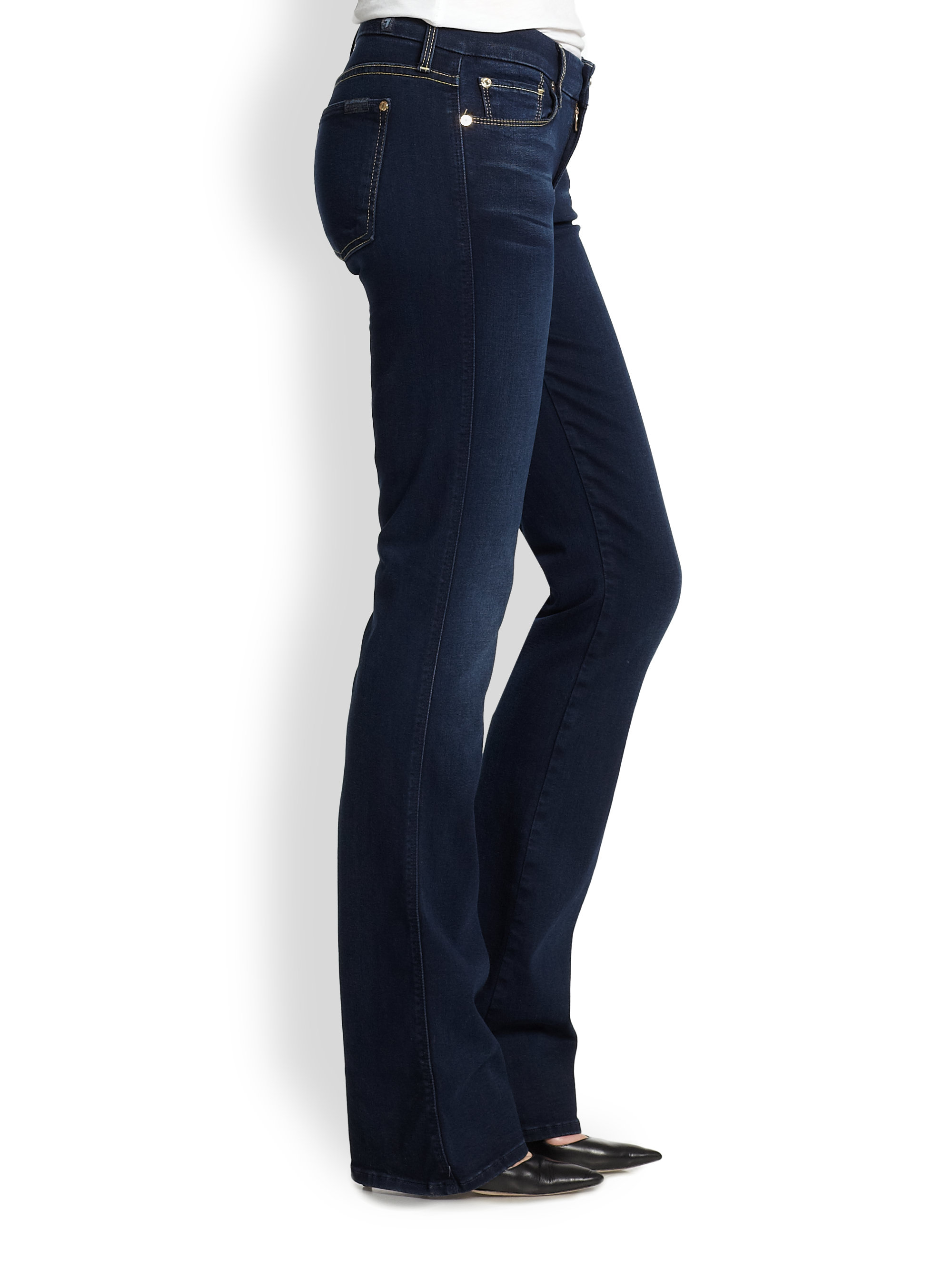 7 for all mankind skinny bootcut