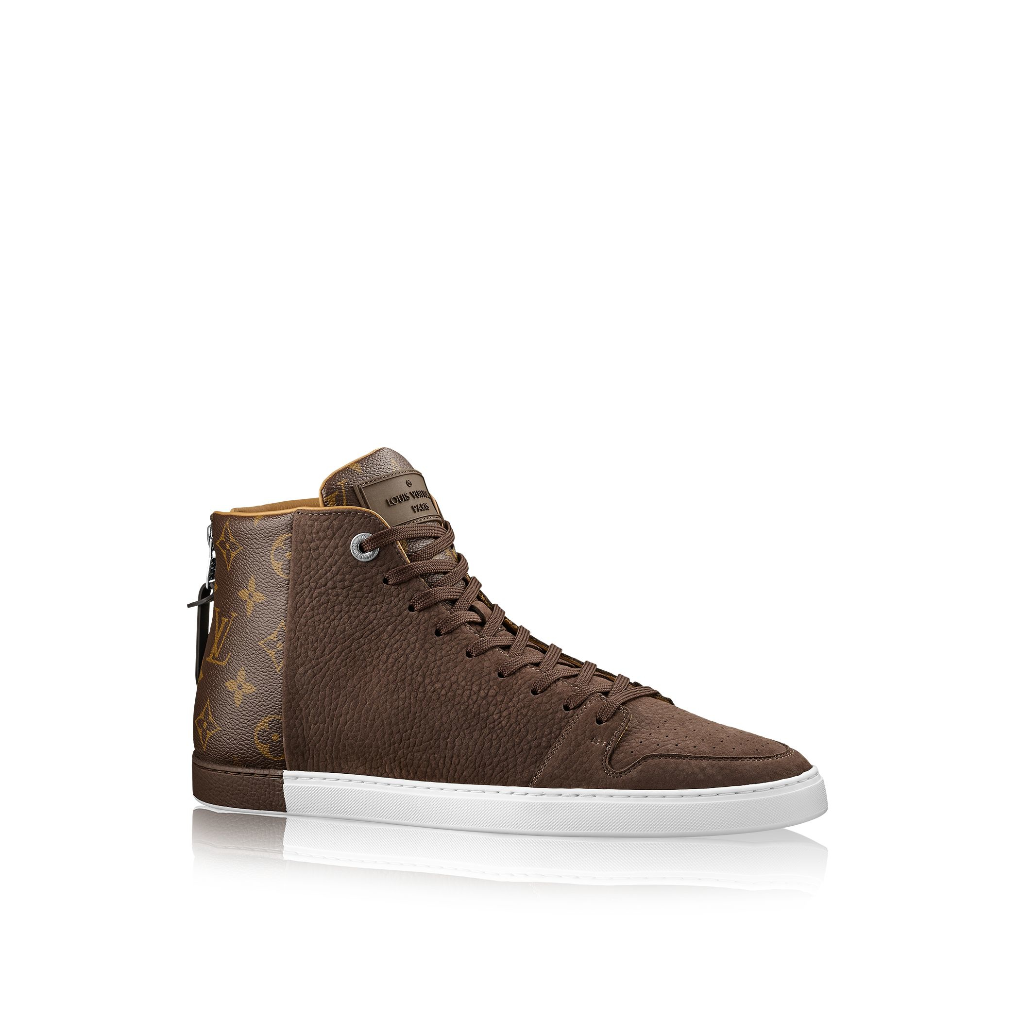 Louis Vuitton Line-Up Sneaker Boot in Brown for Men (CACAO) | Lyst
