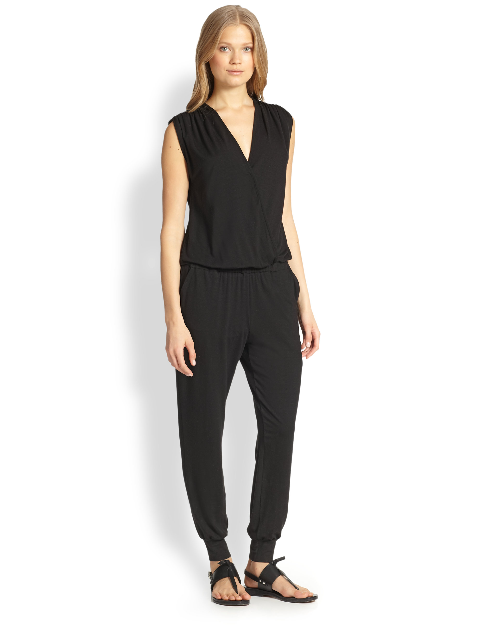 splendid black jumpsuit