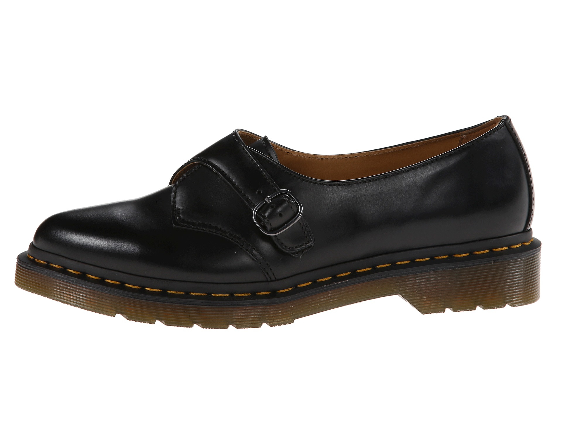 Dr. Martens Agnes Pointed Monk in Black | Lyst
