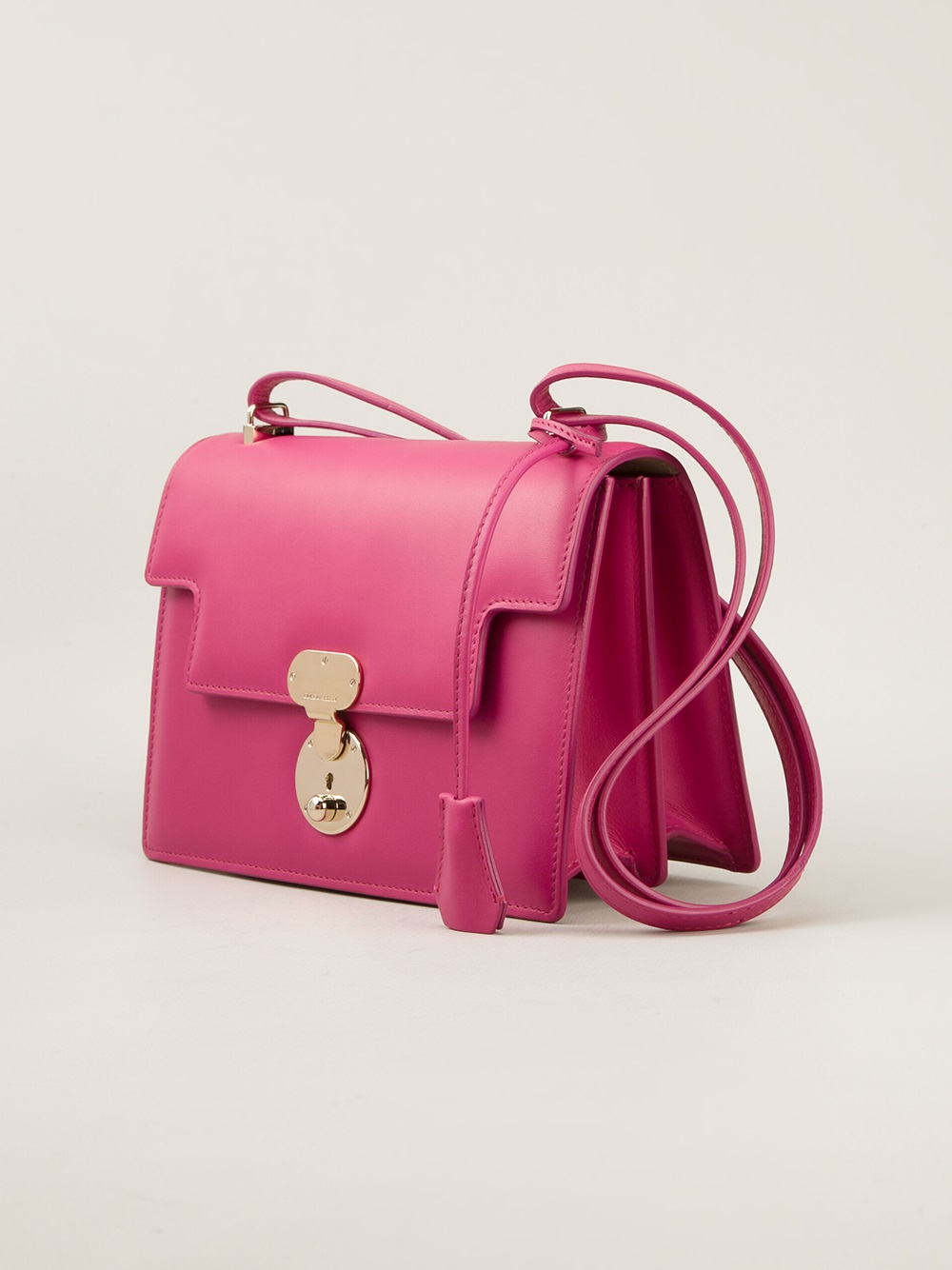 Lyst armani Flap Closure Shoulder Bag in Pink