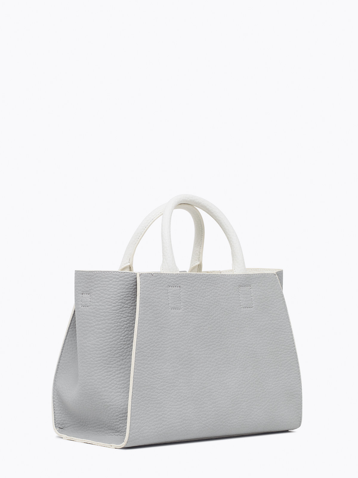 Patrizia pepe Two-colour Horizontal Tote Bag in Gray (Grigio ...  