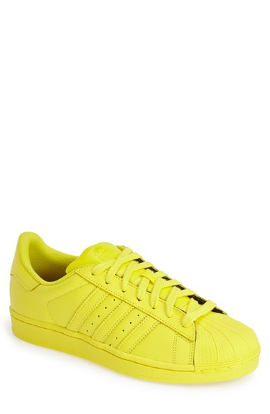 adidas 'pharrell Williams - Superstar Supercolor' Sneaker in Bright Yellow ( Yellow) - Lyst