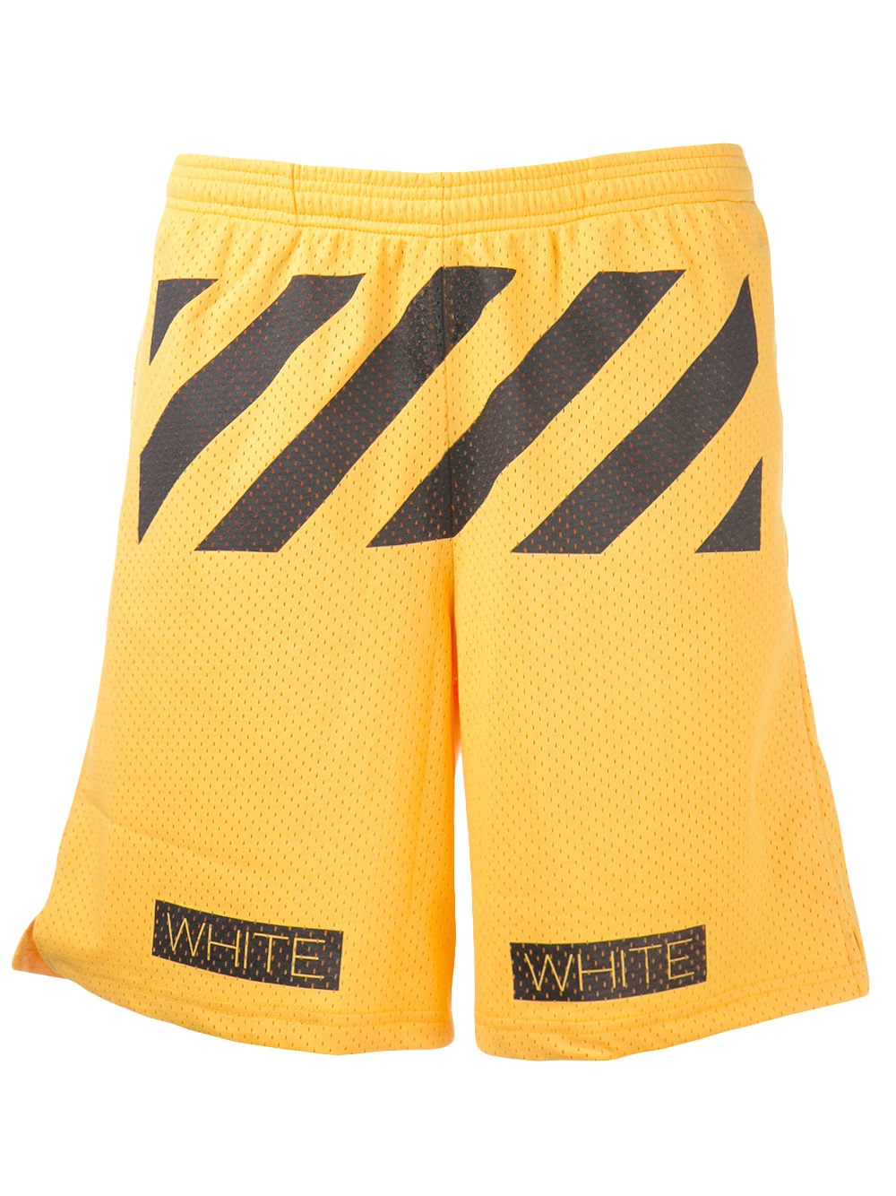 Off-White c/o Virgil Abloh Walk Shorts in Yellow & Orange (Yellow) for Men  - Lyst
