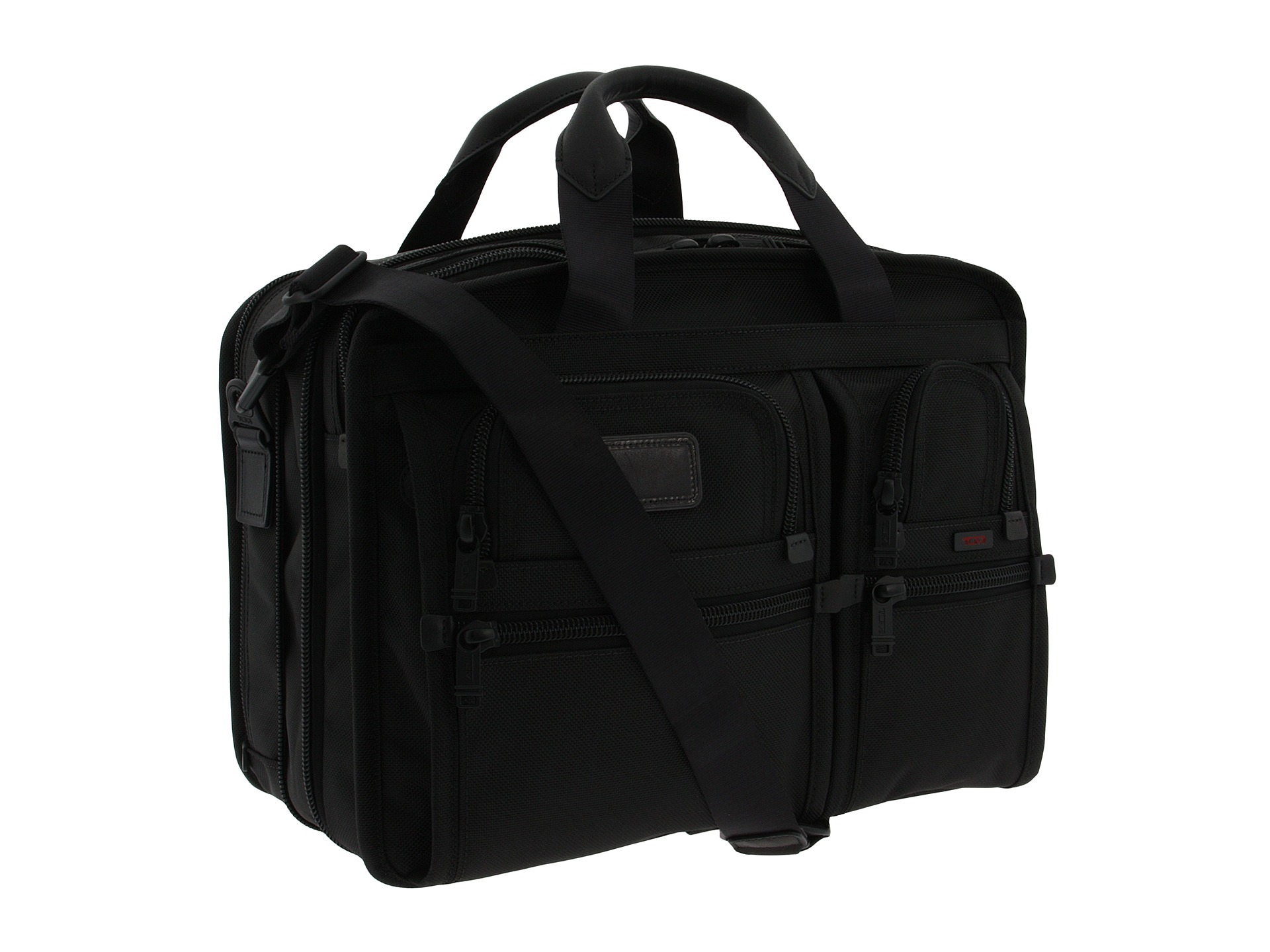 tumi alpha expandable organizer computer brief