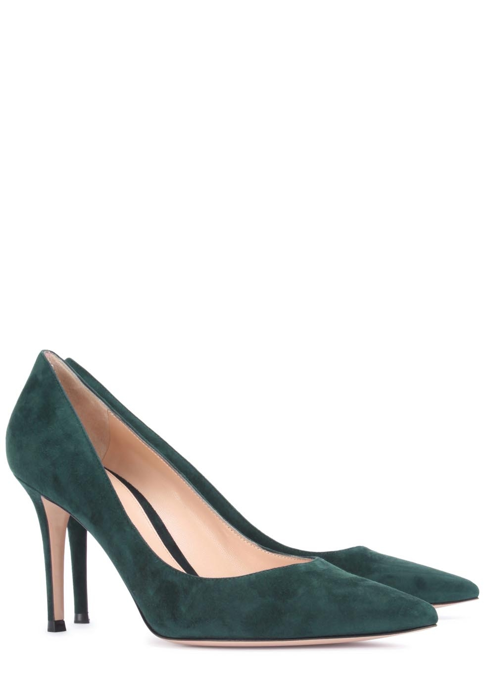 forest green court shoes
