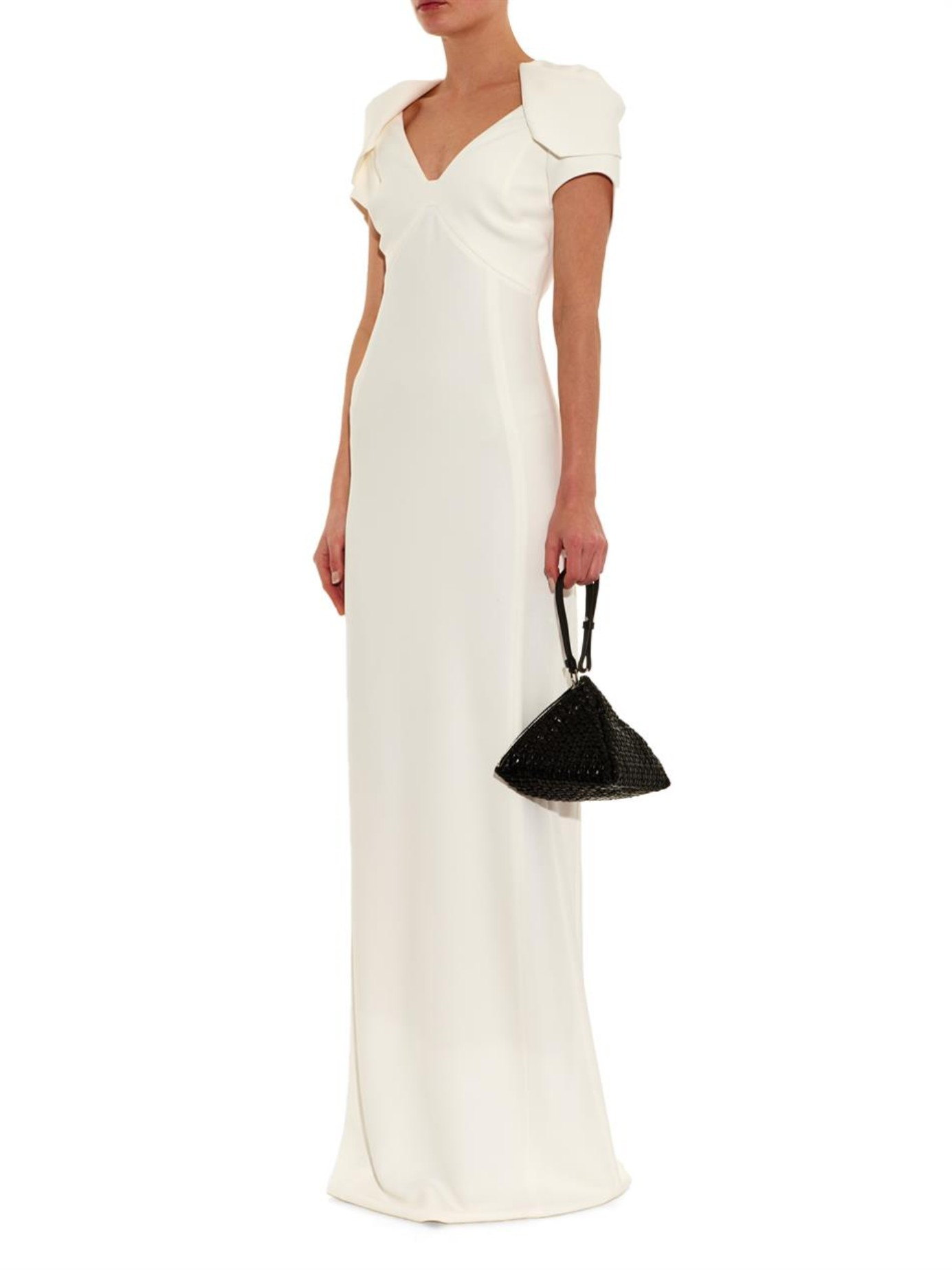 antonio berardi white dress