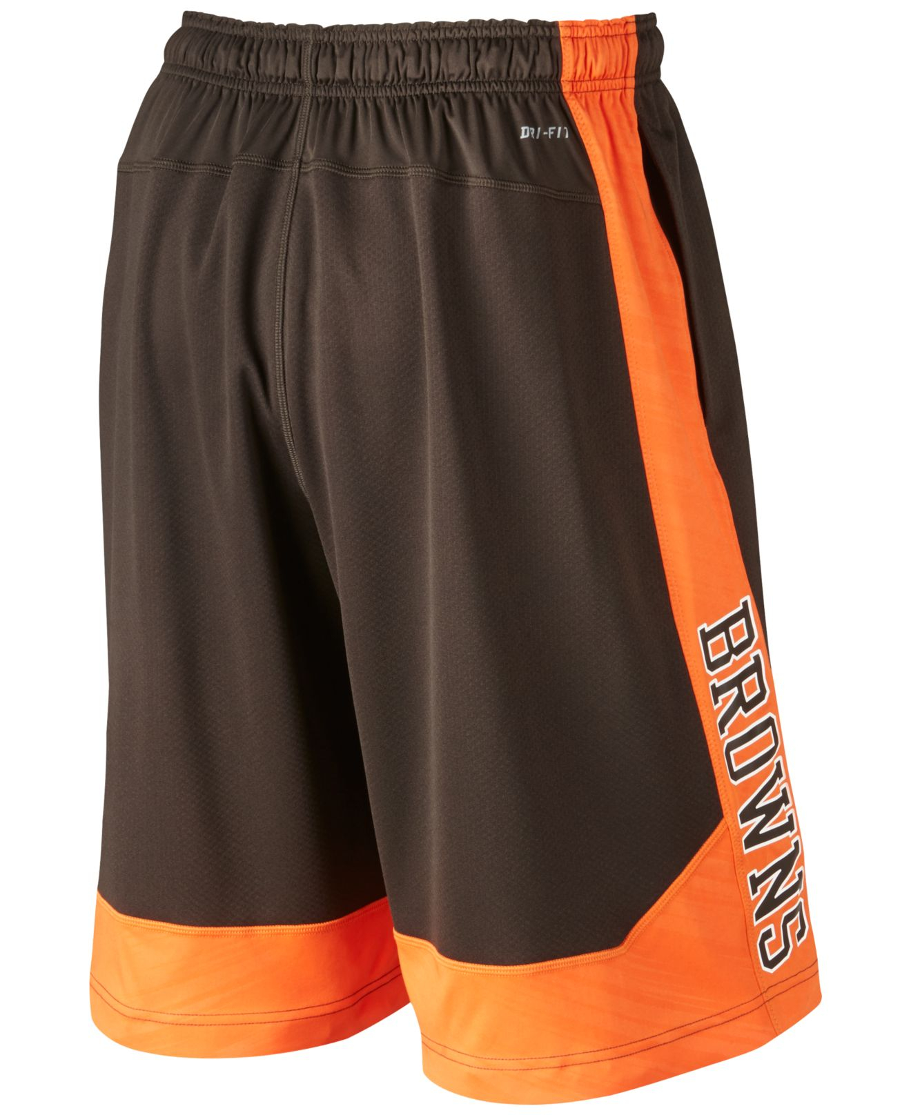 Nike Men'S Cleveland Browns Fly Xl Dri-Fit Shorts in Brown for Men | Lyst