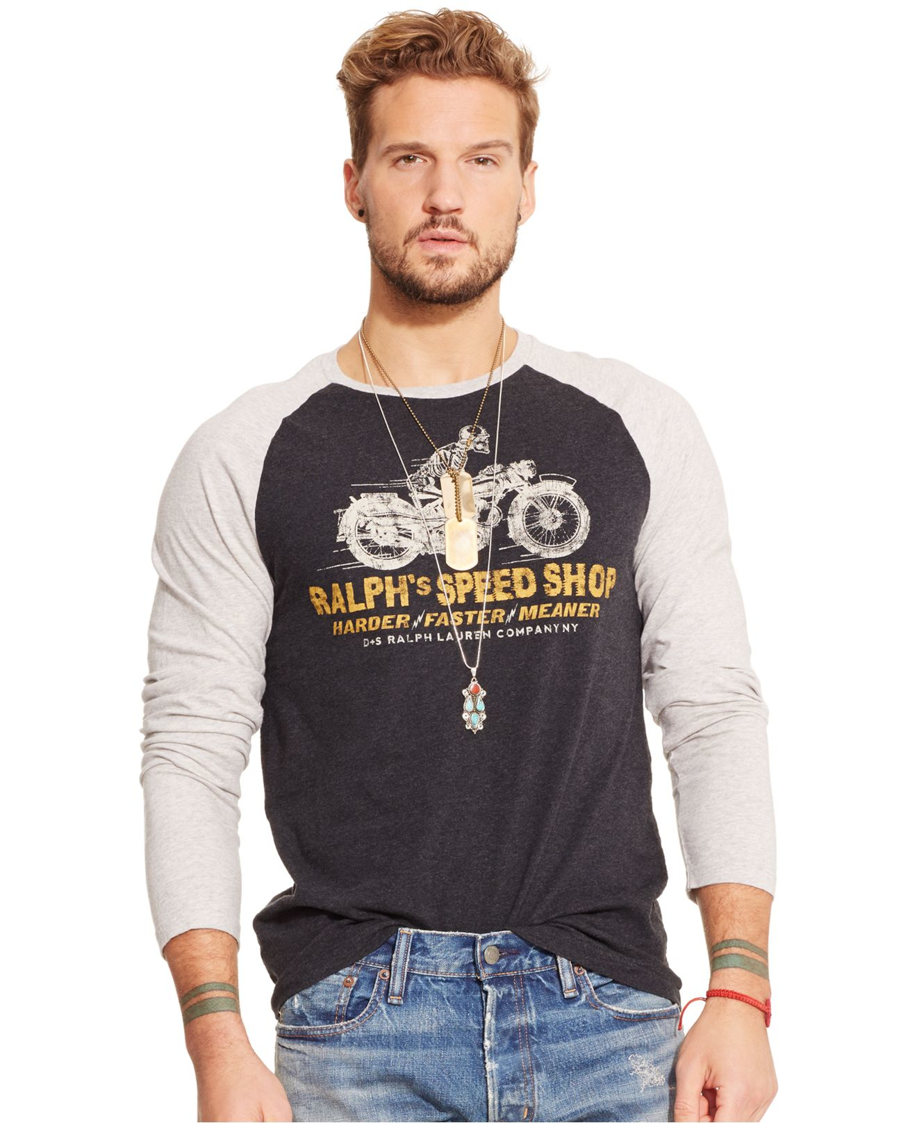 Download Denim & Supply Ralph Lauren Cotton Men's Ride America Logo ...