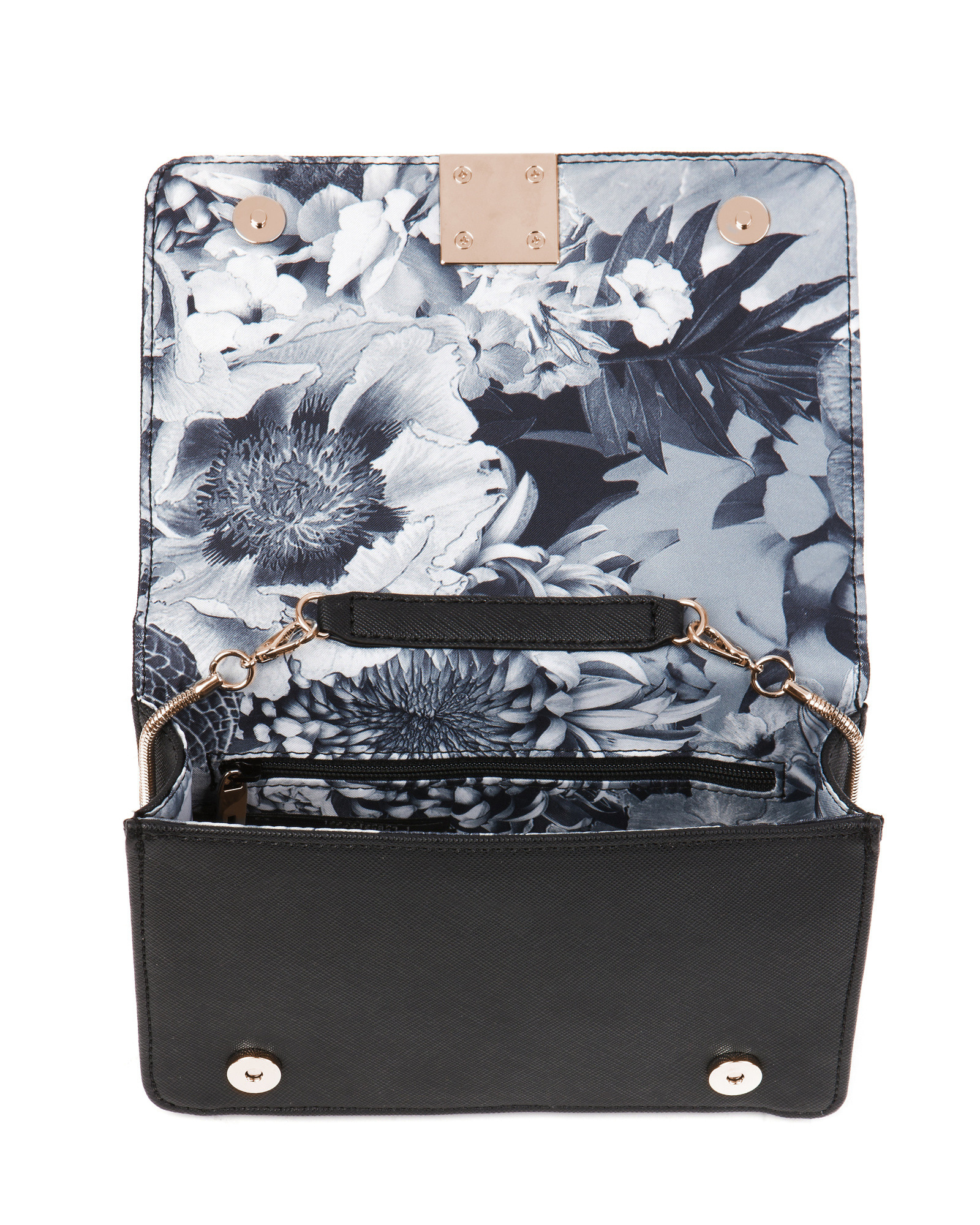 Ted baker Sequin Detail Clutch Bag in Pink (Rose Gold) Lyst