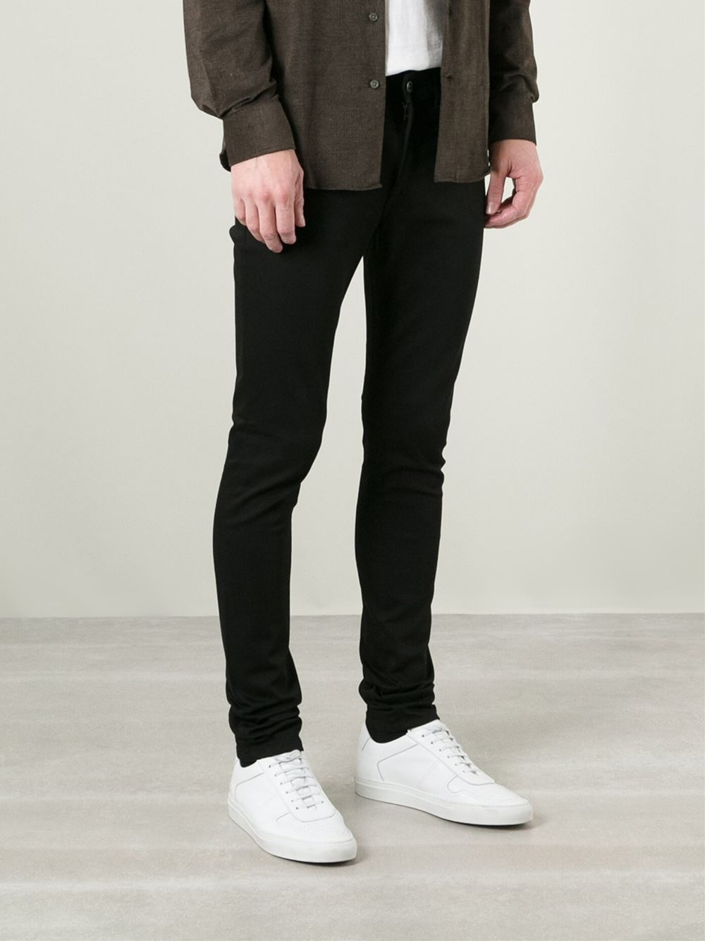 Acne Studios 'Thin' Skinny Jeans in Black for Men | Lyst