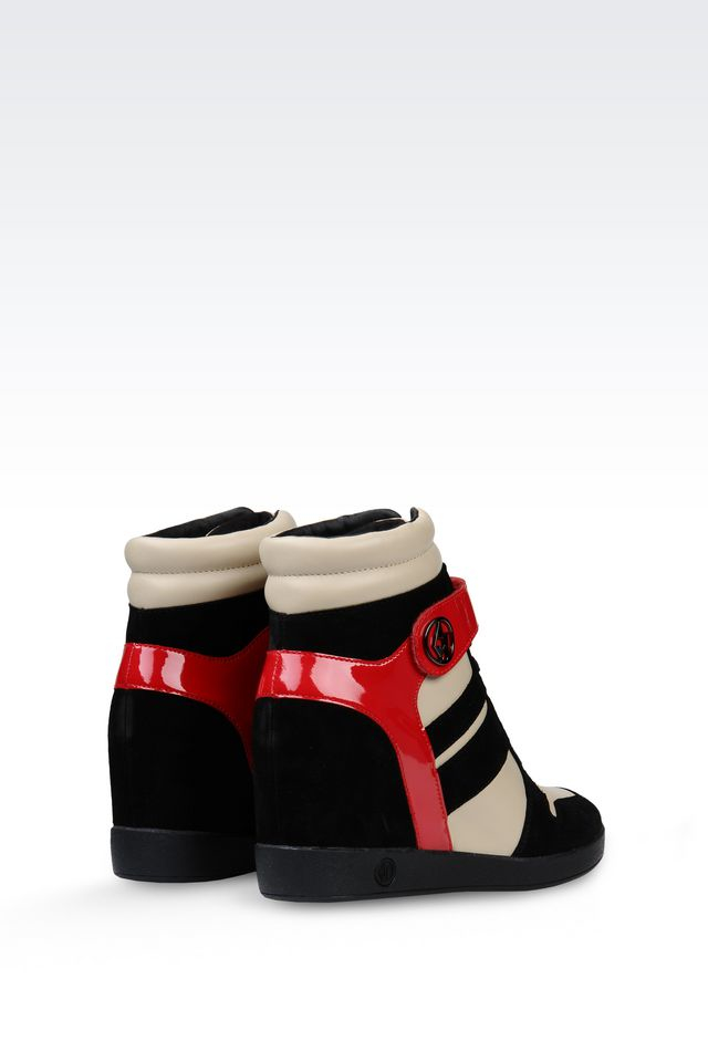 armani high tops womens
