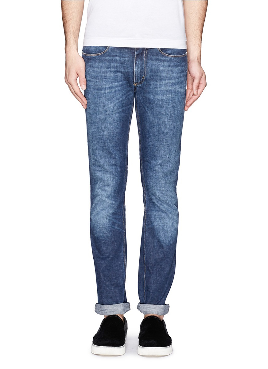 acne studios slim fit jeans