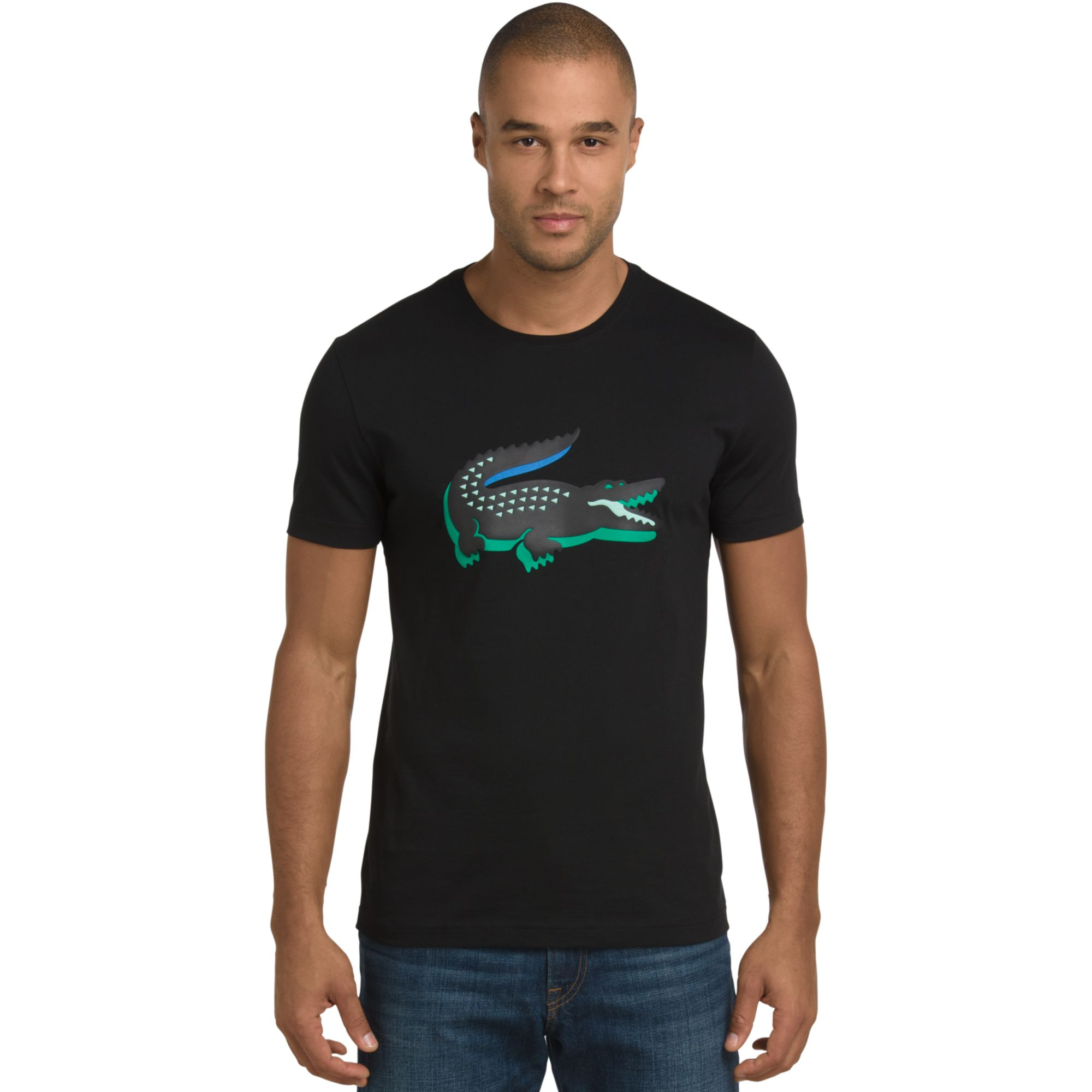 lacoste croc t shirt