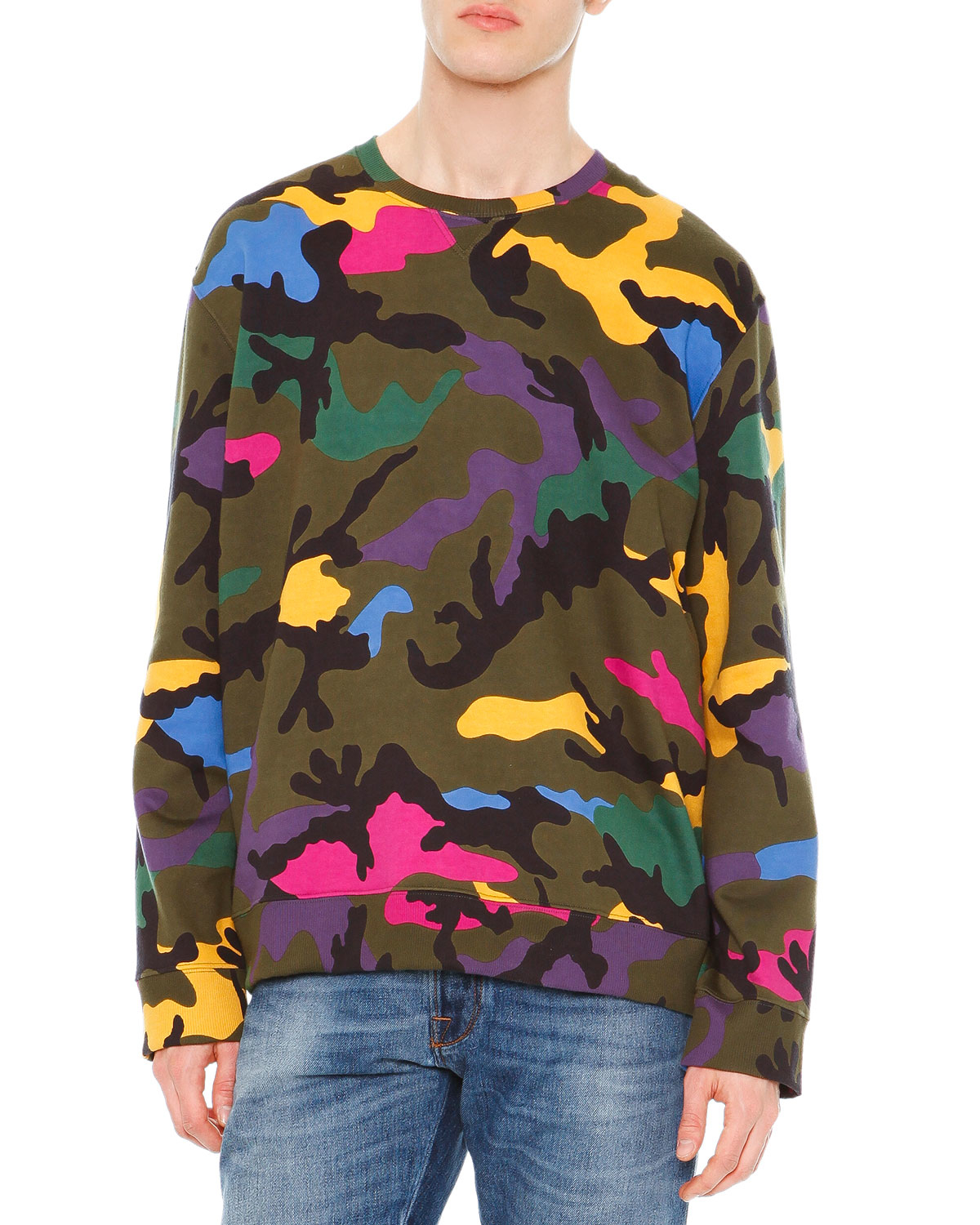 valentino camo print