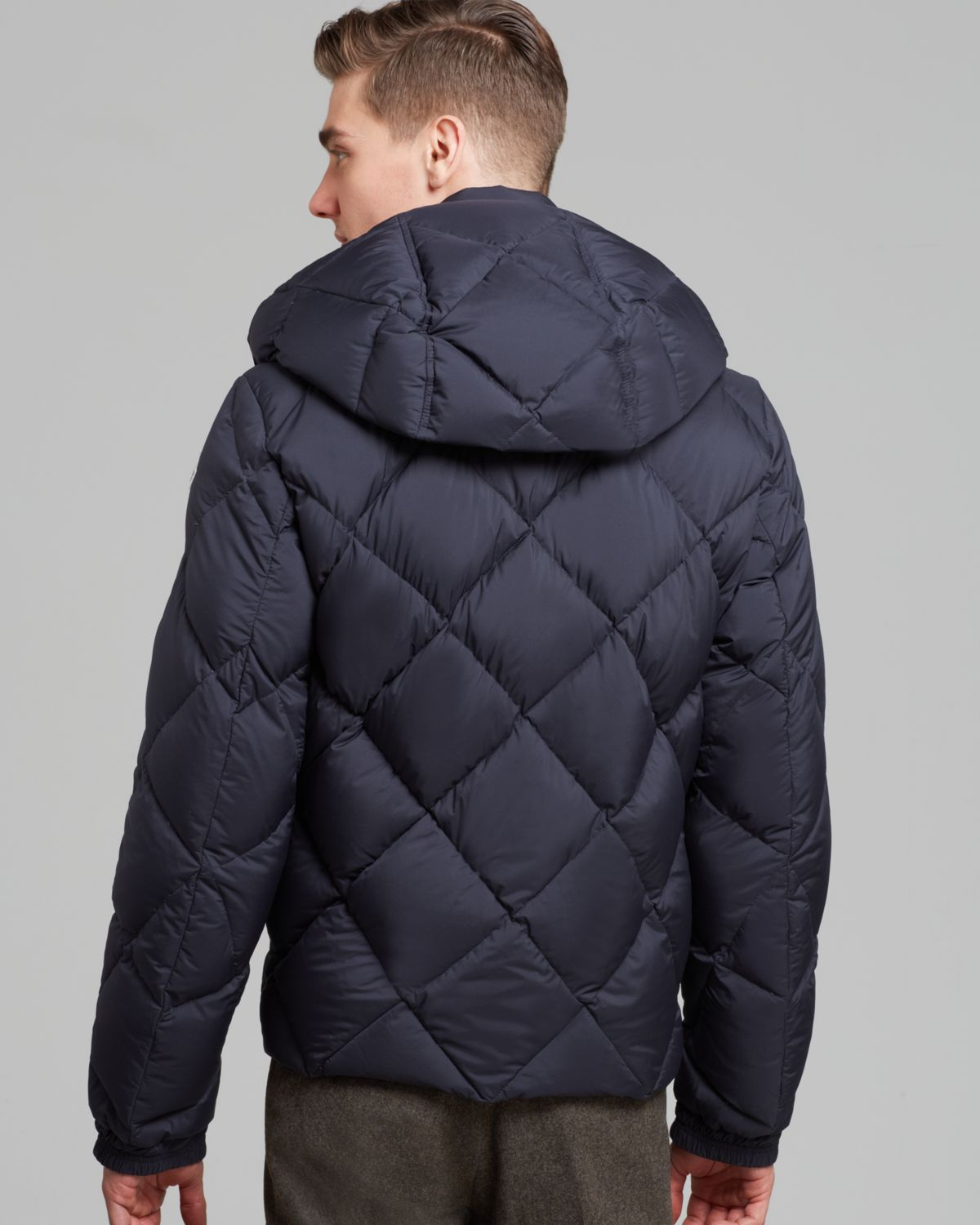 moncler diamond quilted jacket