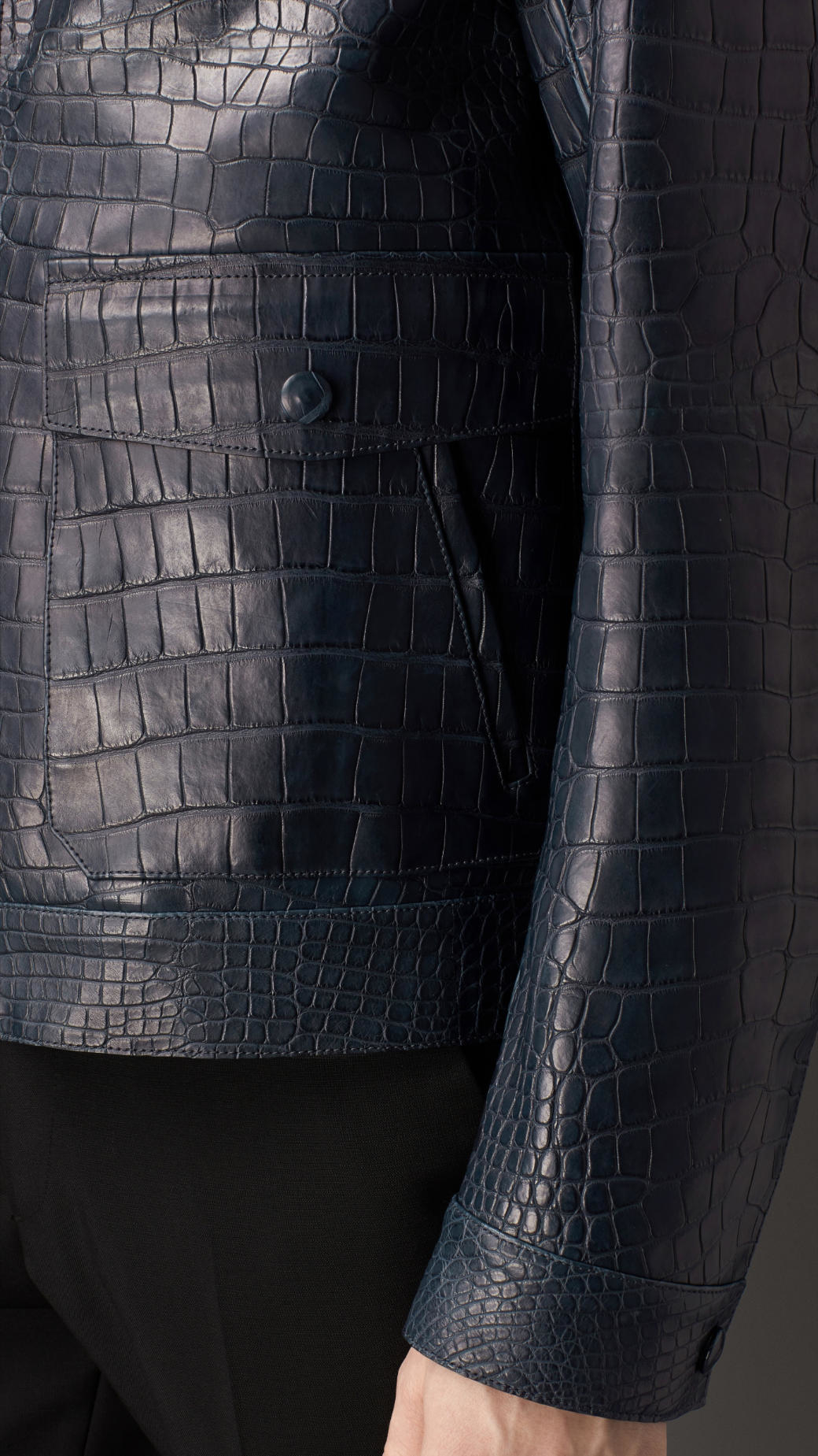 burberry alligator jacket