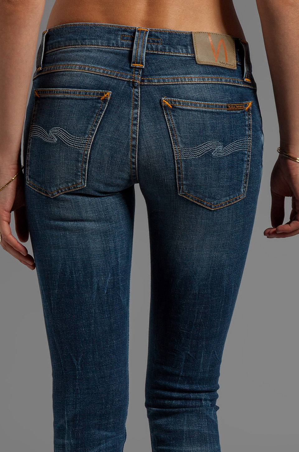 Lyst Nudie Jeans Tight Long John in Org Grey Blues in Gray