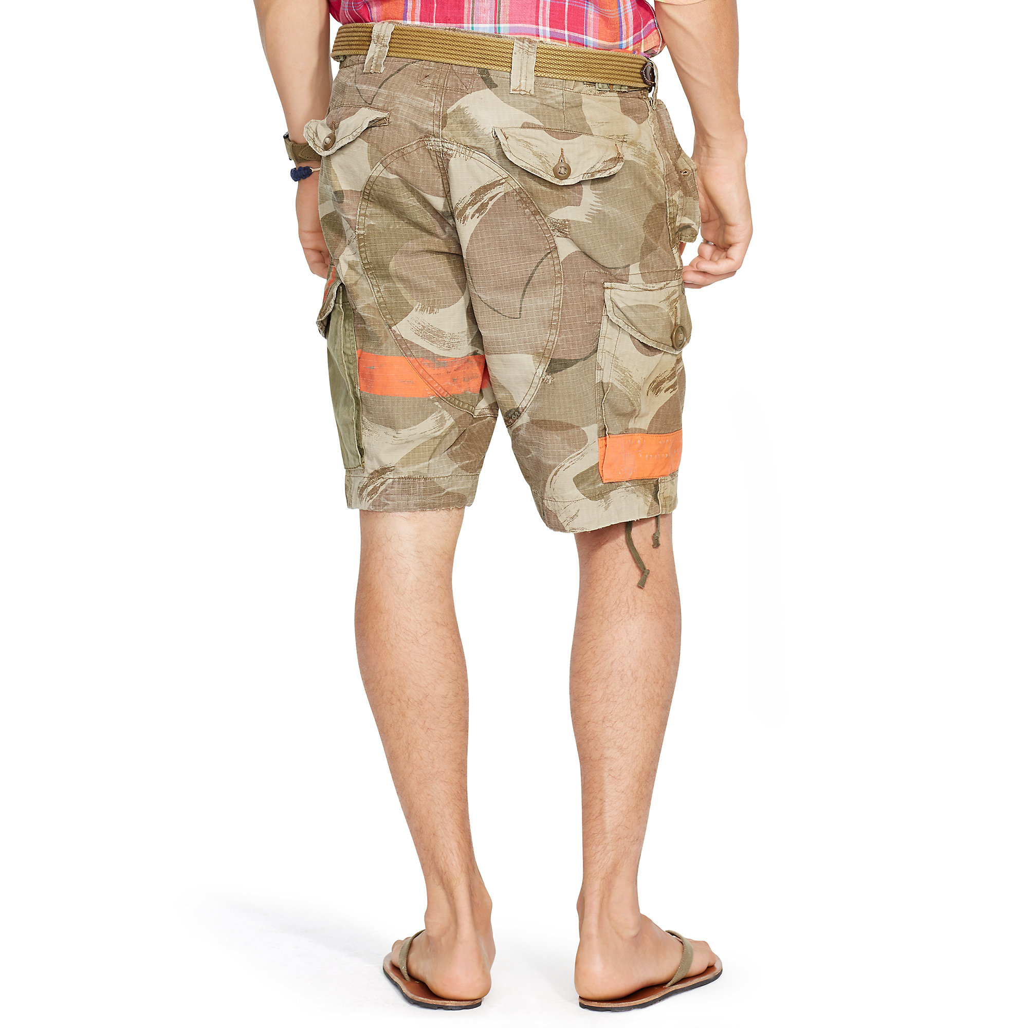 polo ralph lauren camo cargo shorts