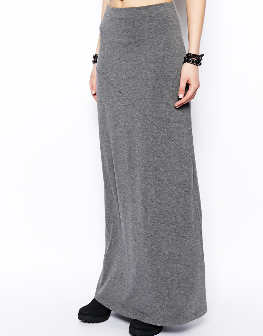 maxi skirt with cut out