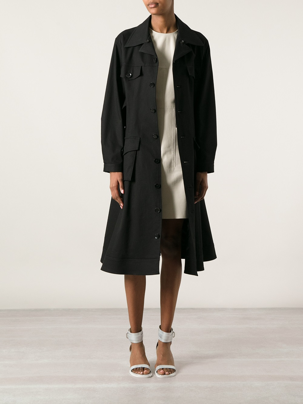 yohji yamamoto trench coat