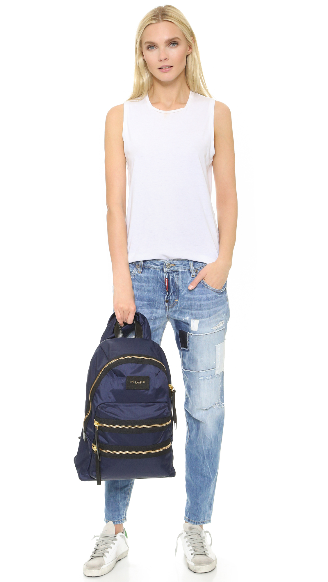 The Biker Nylon Medium Backpack, Marc Jacobs