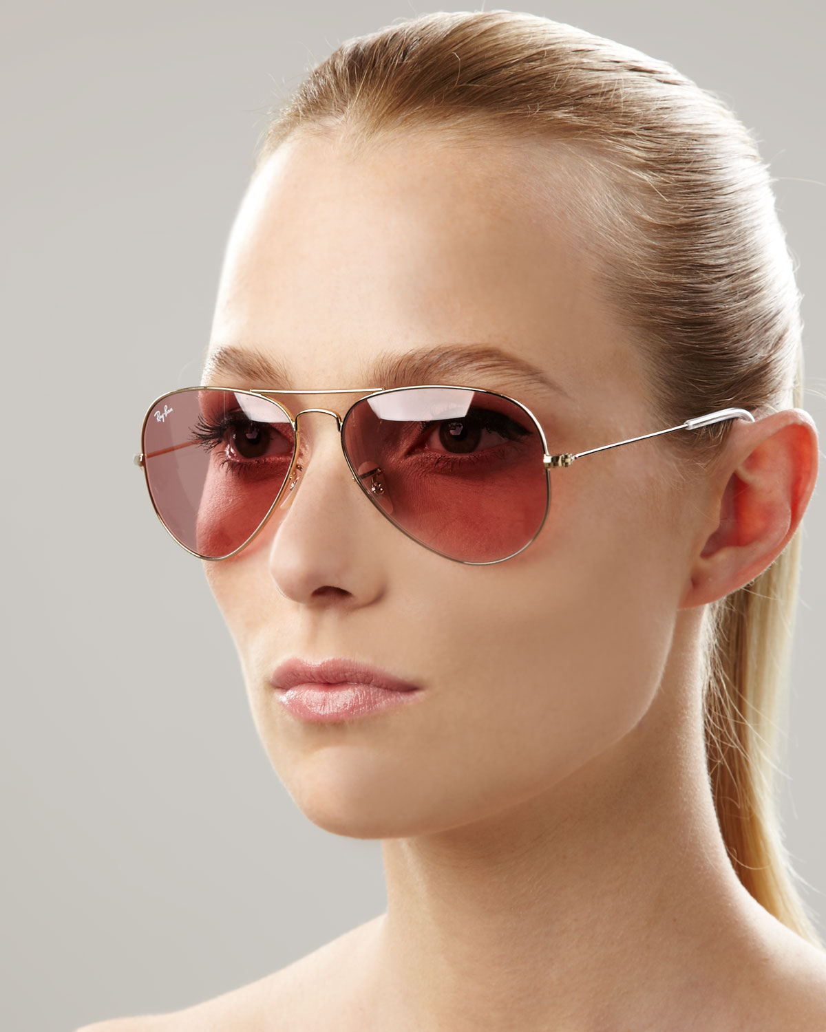 ray ban aviator rose