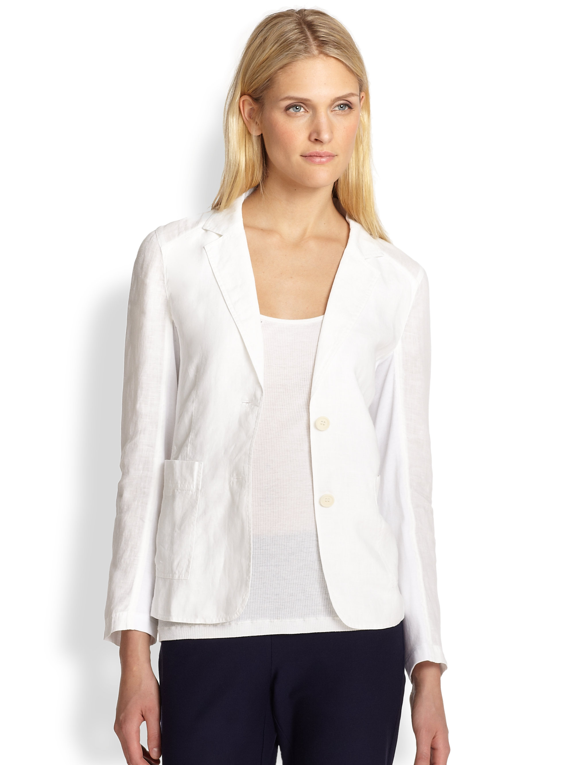 All Listings Find great deals on eBay for white linen blazer. Shop with confidence.