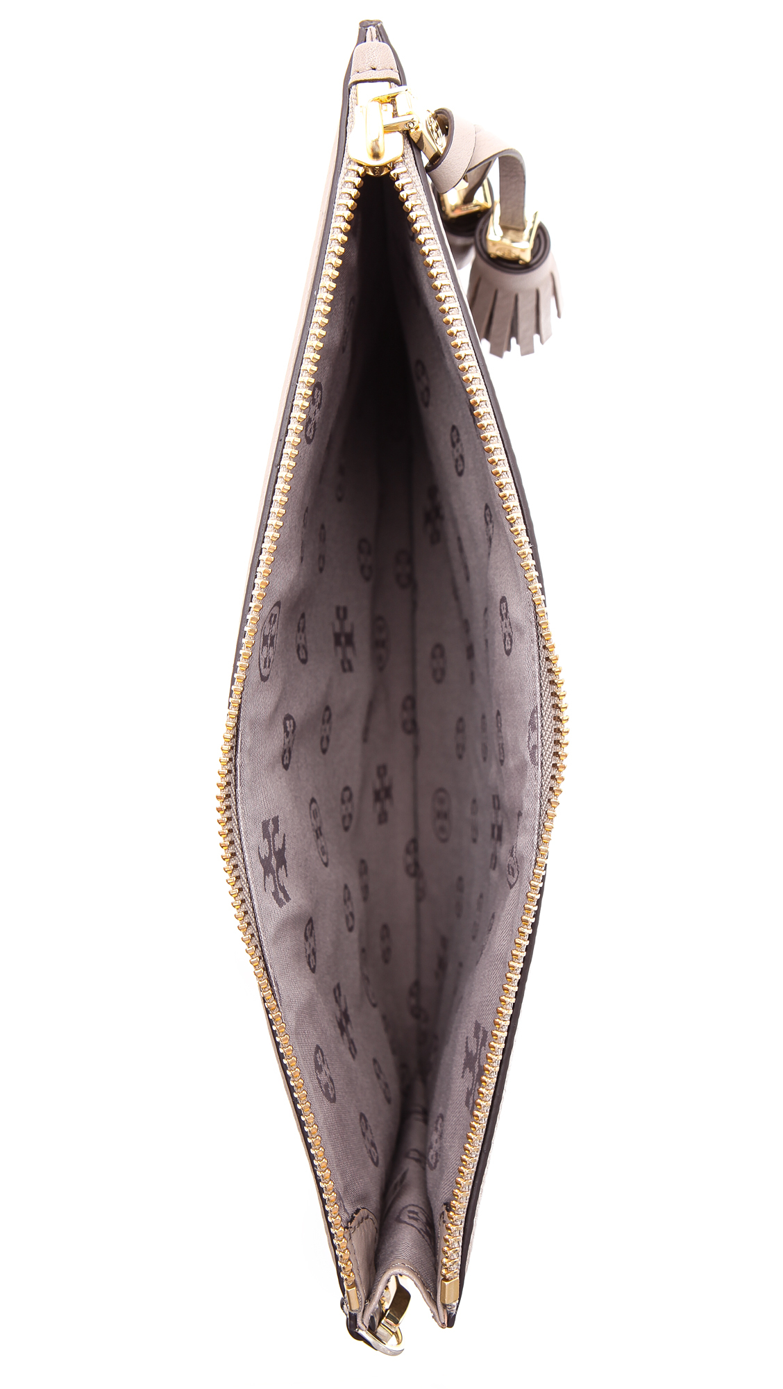 tory burch thea large zip pouch