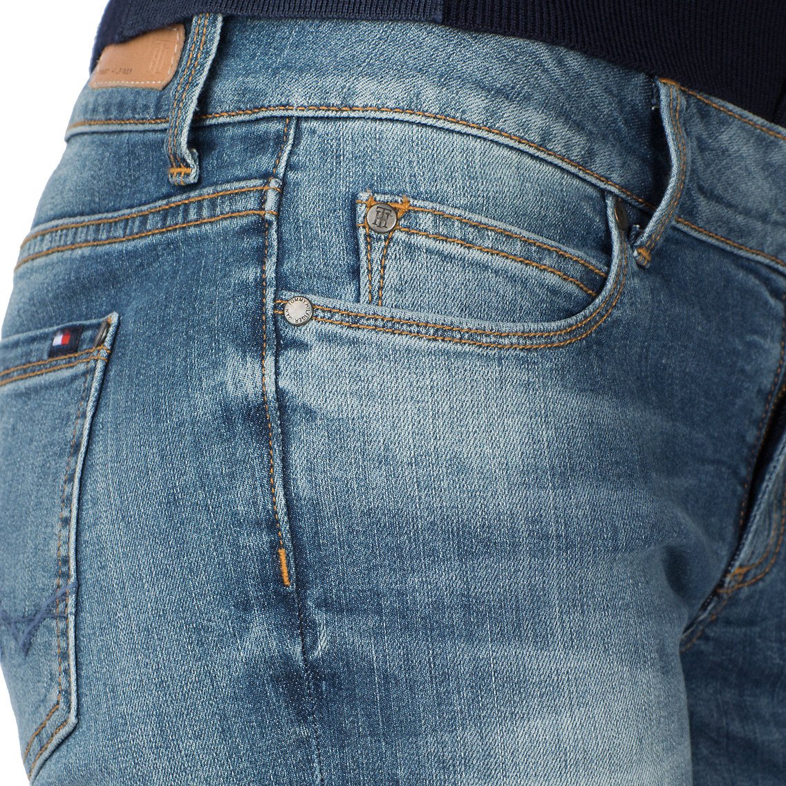 Tommy Hilfiger Milan Slim Fit Jeans in Blue | Lyst UK
