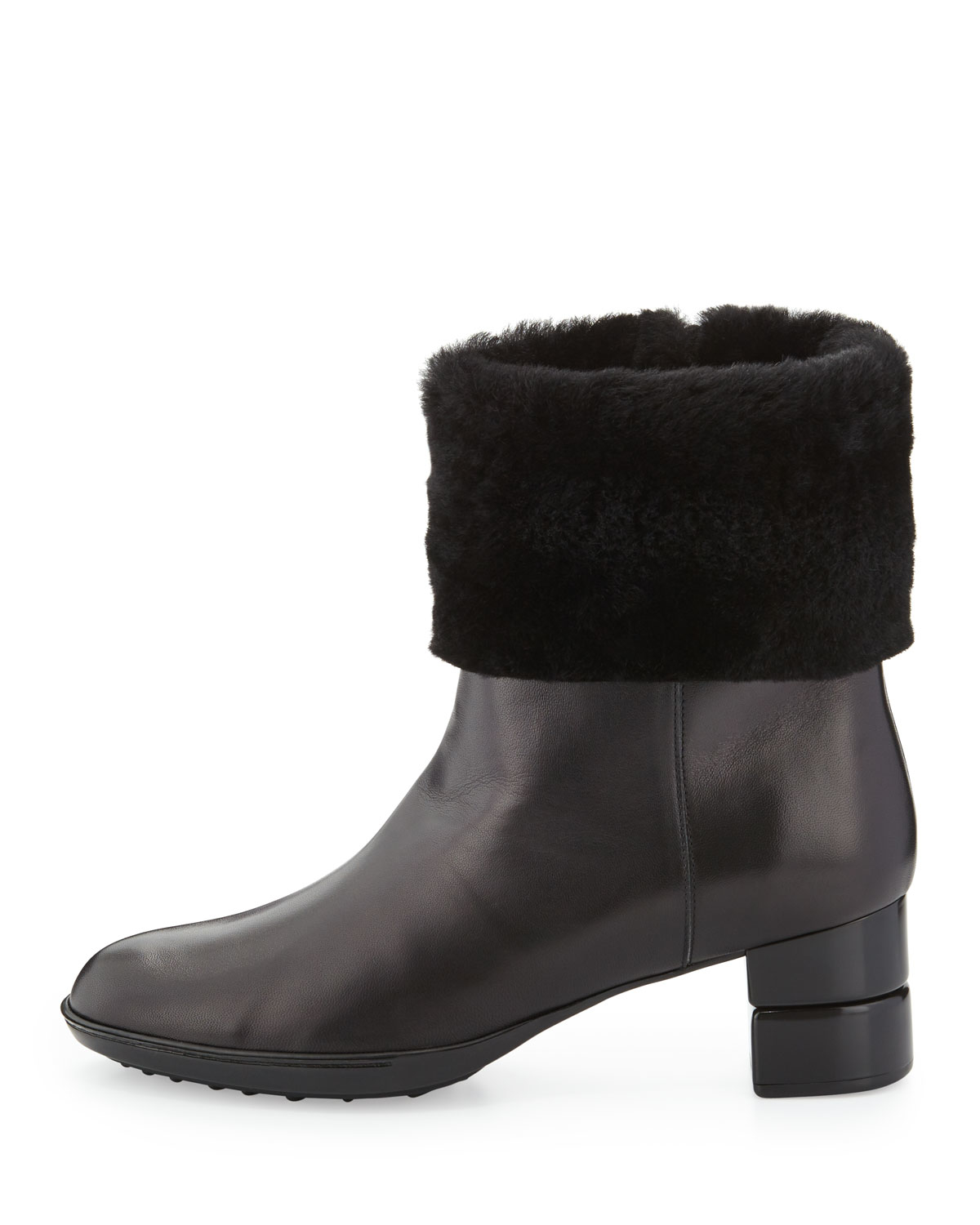 ferragamo shearling boots