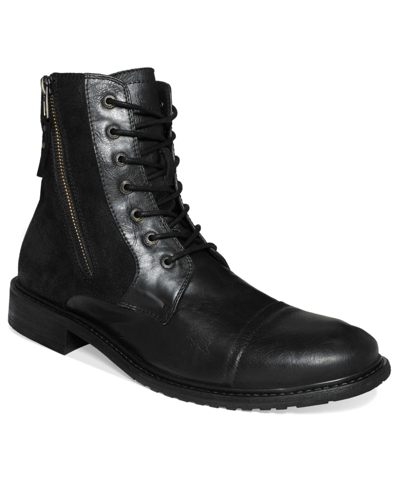 mens cap toe boot