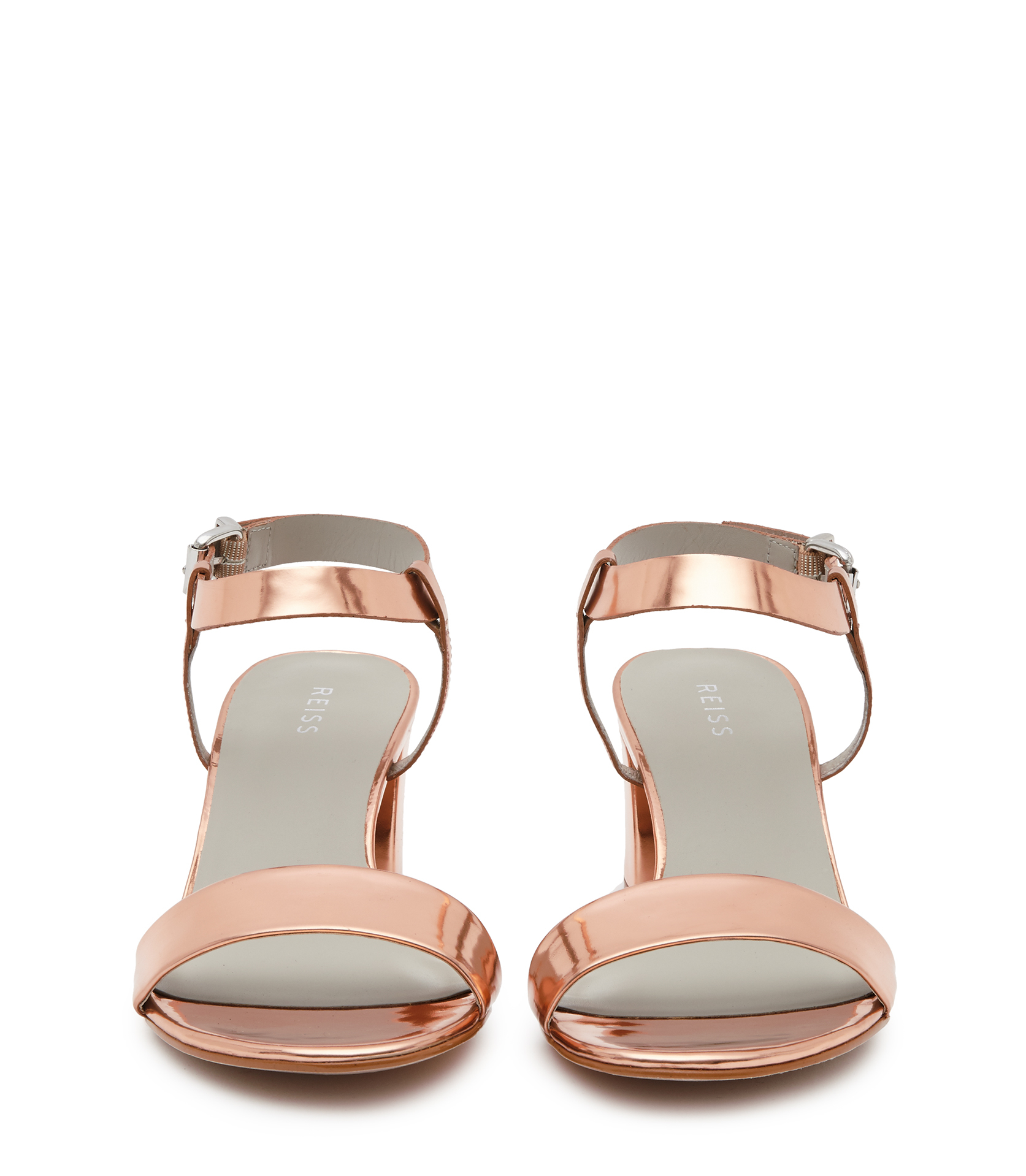 rose gold medium heels