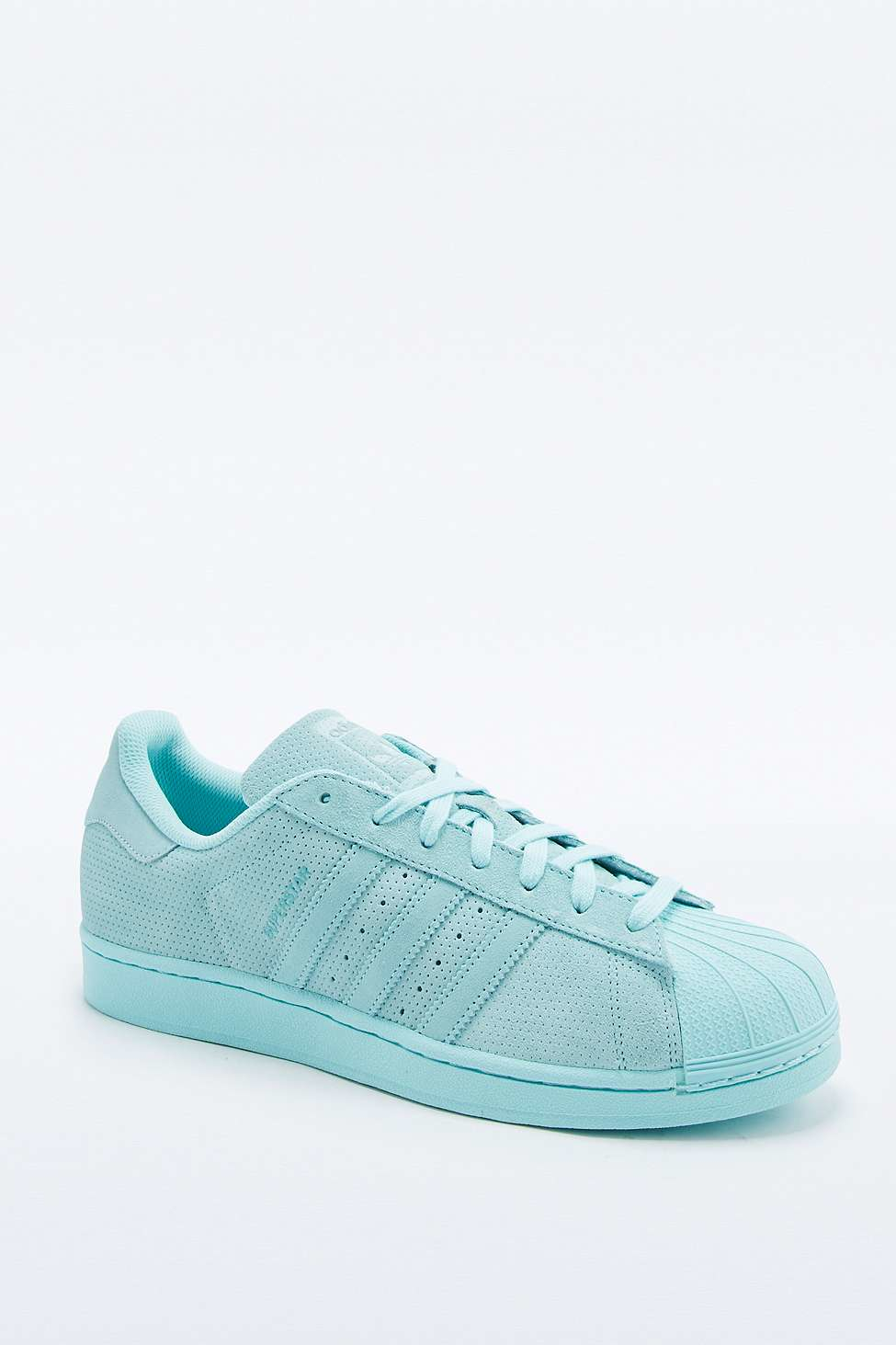 turquoise superstar adidas
