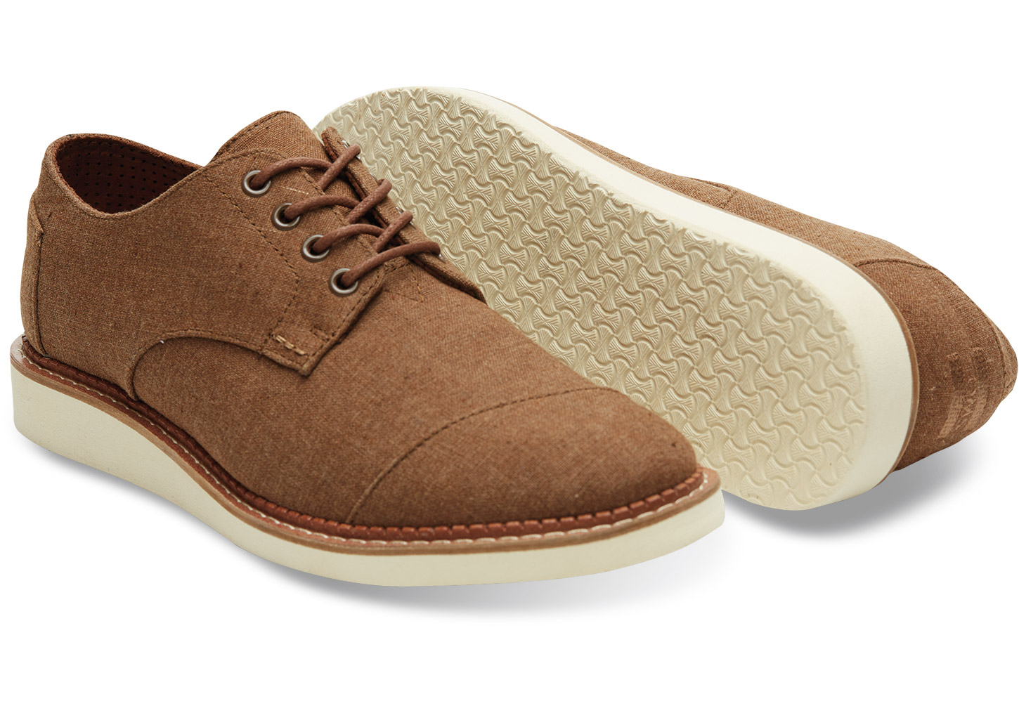 denim brogues