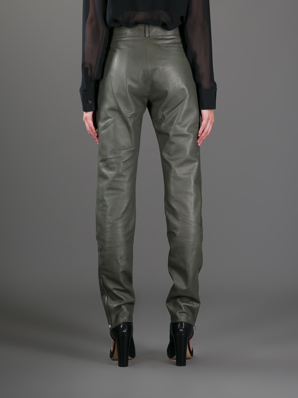 balenciaga green pants