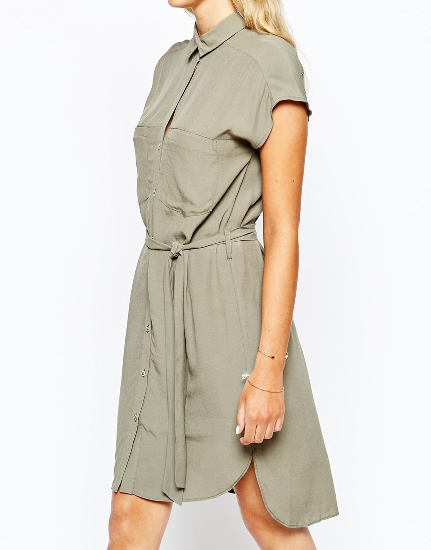 oasis khaki dress