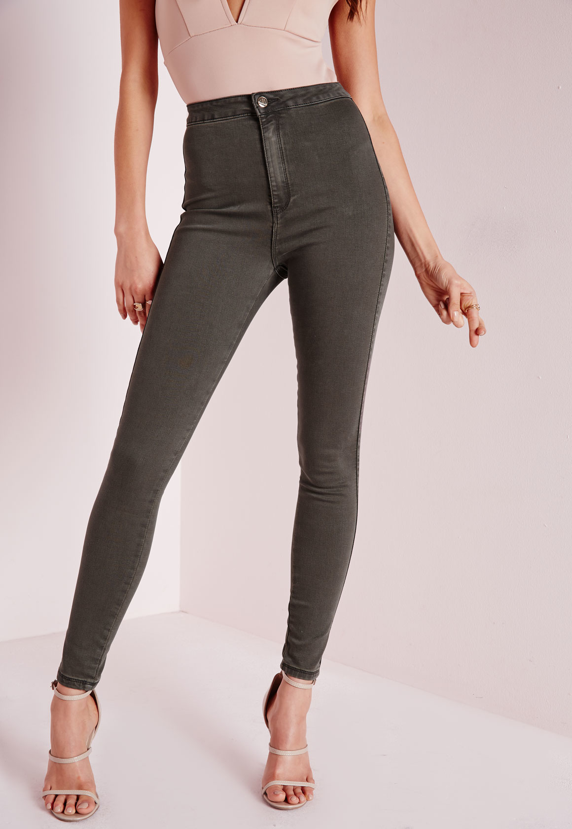 vice high waisted tube jeans