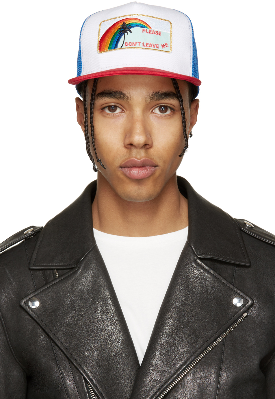 saint laurent baseball tee