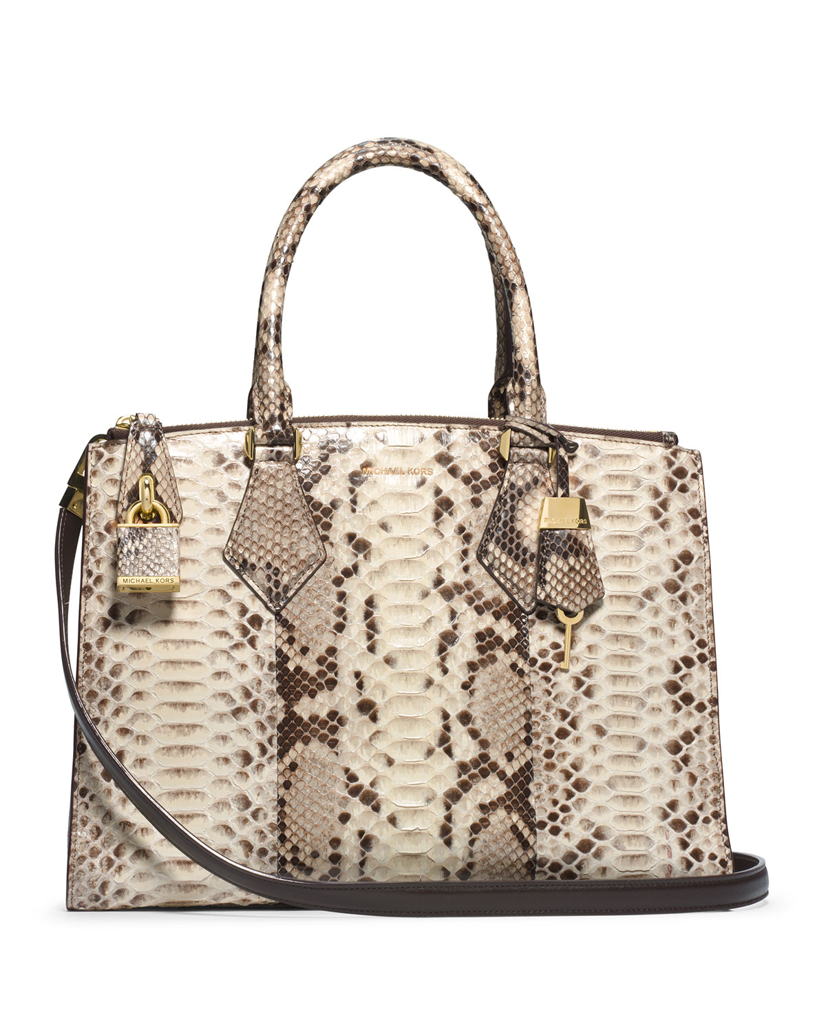 MK snakeskin purse