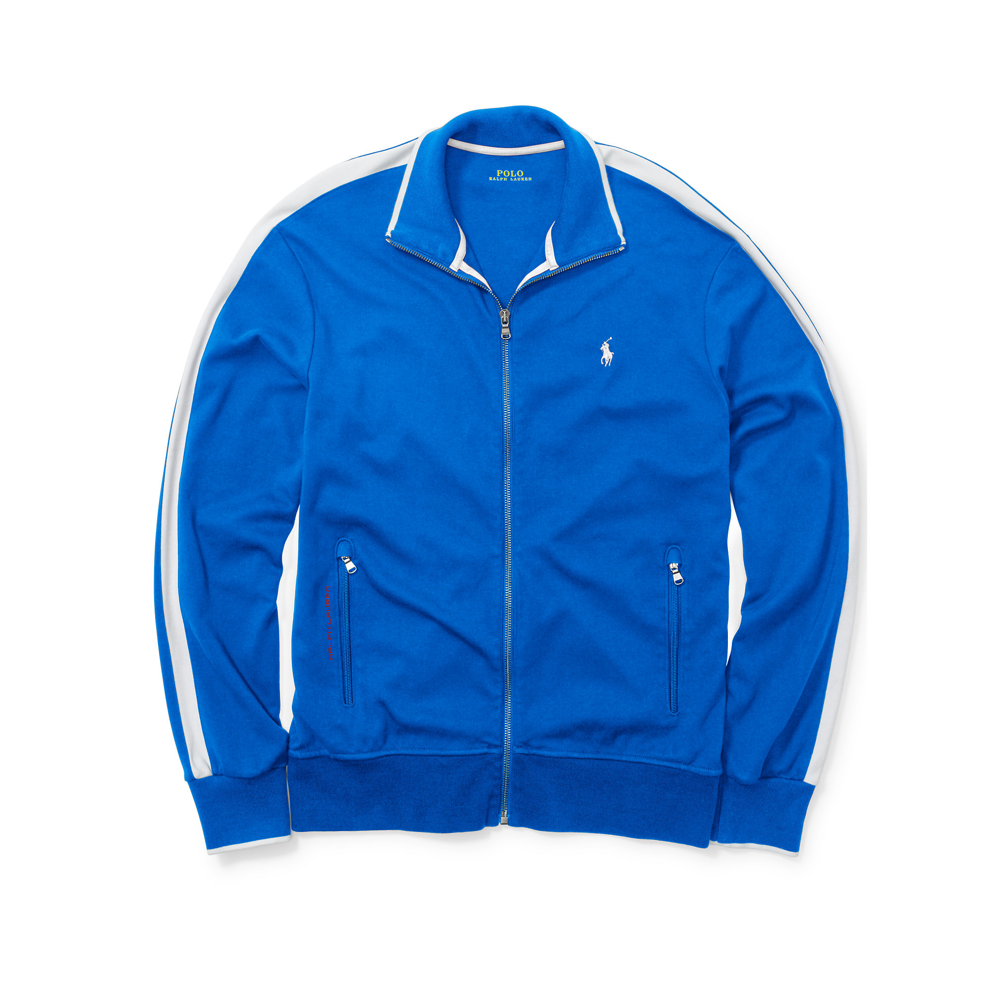Polo ralph lauren Interlock Full-zip Jacket in Blue for Men (pacific ...