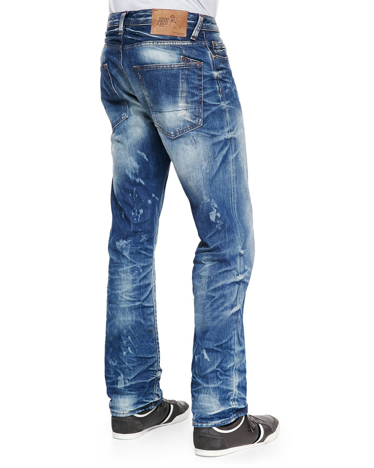 PRPS Barracuda Bleach Blue Denim Jeans for Men - Lyst