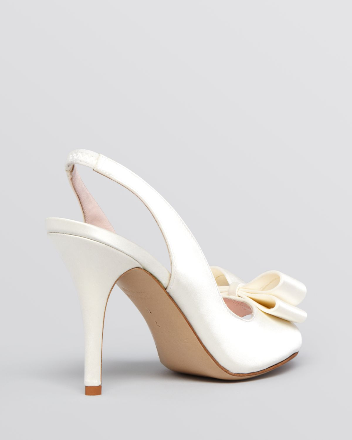 ivory slingback heels