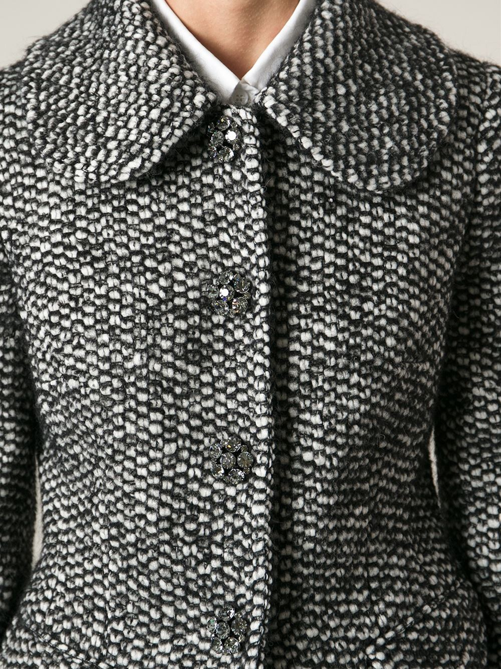 dolce gabbana tweed jacket