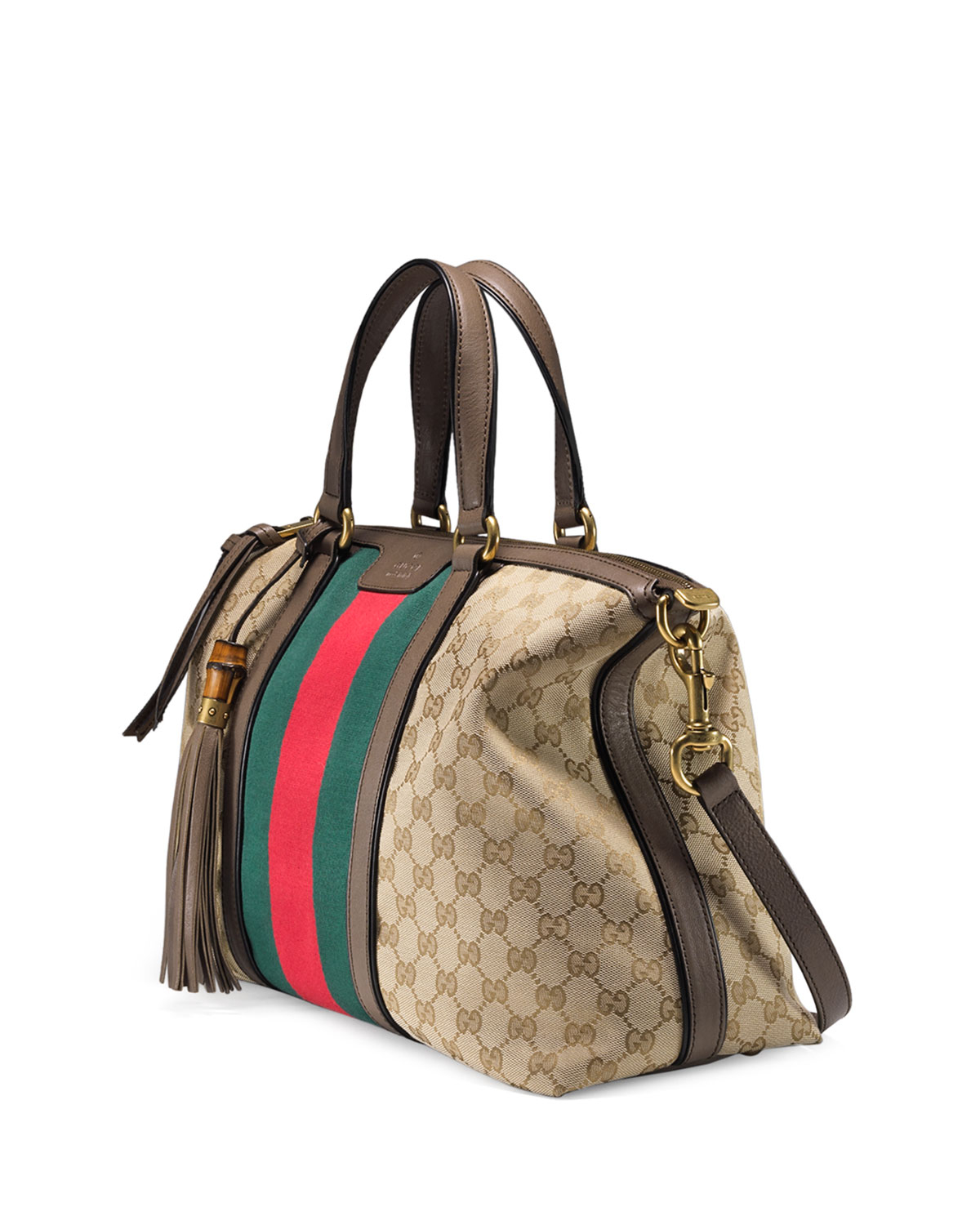 Gucci Rania Original Gg Canvas Tote Bag in Brown - Lyst