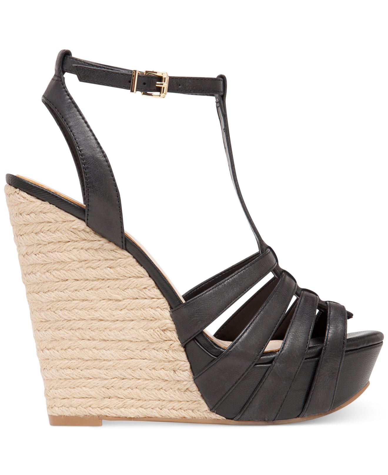 jessica simpson black wedge sandals